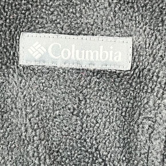 Columbia Women's Fleece Stand-Up Collared Full Zip Thermal Vest Gray Size Medium - Picture 5 of 7